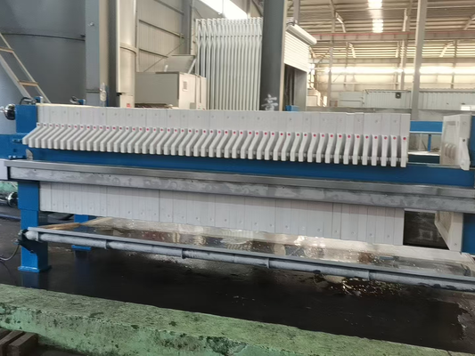 Filter Press For Sludge Dewatering Filter area 80M2