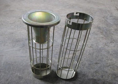 平らな/楕円形のバッグ フィルタのおりの炭素鋼の集じん器はベンチュリ管によっておりに入れる