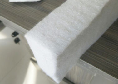 アルミニウム クッションのための専門の二重メディア フィルタ8500gsm 40mmの塵のフィルタ クロスのPEの詰め物/パッディング